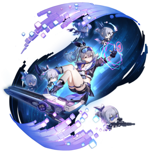 Silver Wolf Splash Art